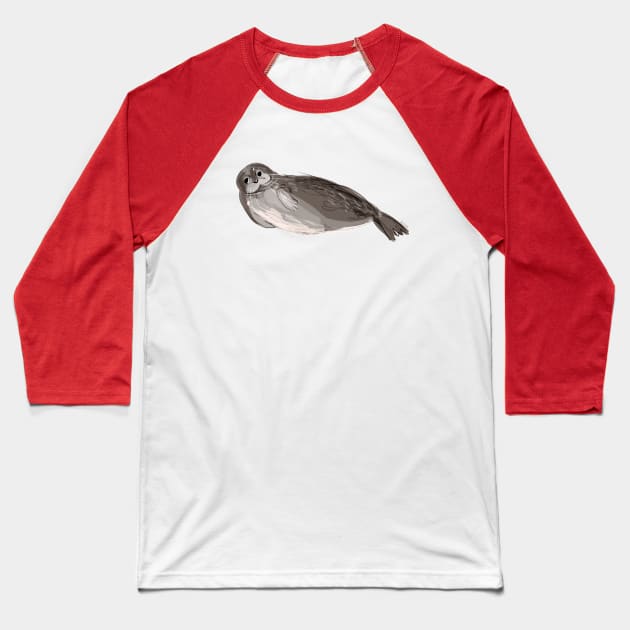 Caspian seal Baseball T-Shirt by belettelepink